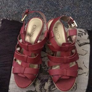 Chaps Sadria Women's Wedge Sandals